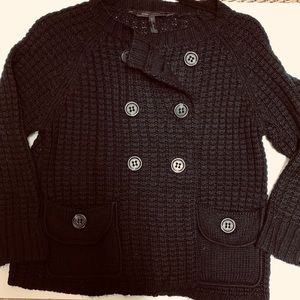 BCBGMaxAzria Black shawl neck cardigan jacket